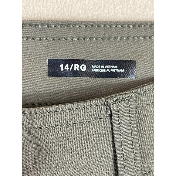 Prana Pants Adult 14 Tan Straight Leg Casual Hiking‎ Outdoor Mid Rise Womens - Picture 8 of 14